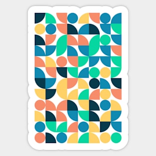 Rich Look Pattern - Shapes #18 Sticker